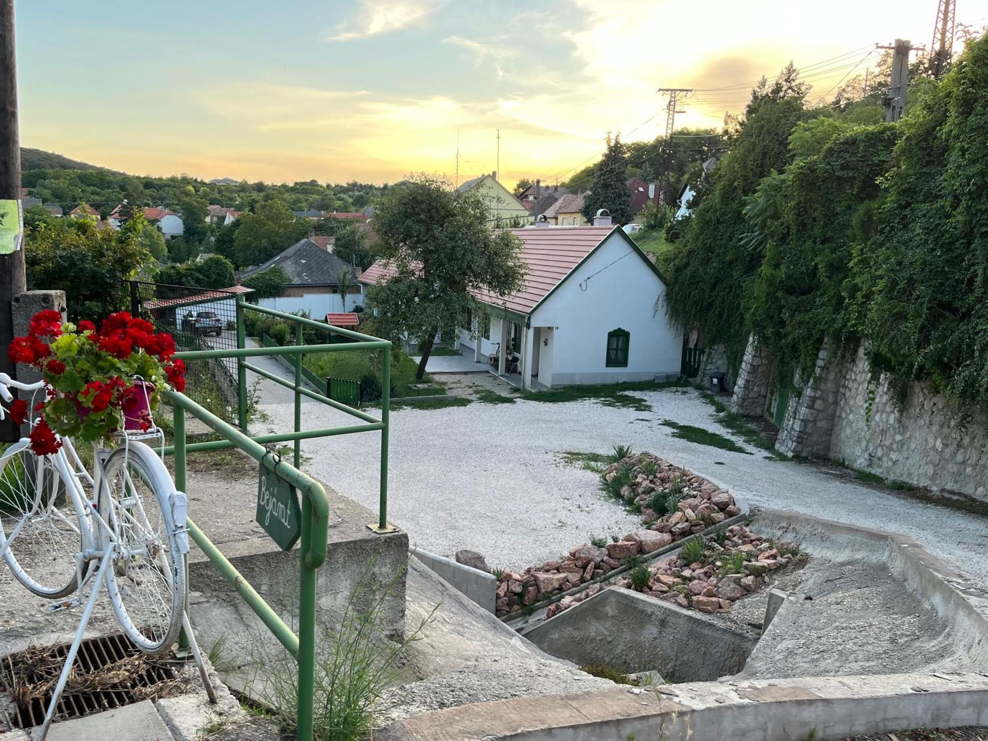 Ladislaus Schnaps-Haus Falusi Vendégház Csolnok Exterior foto